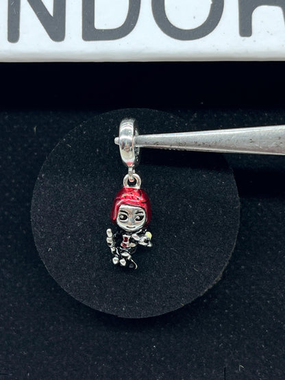Marvel The Avengers Black Widow Dangle Charm