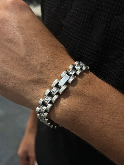 Luxe Versace Bracelet for Men's Sterling Silver 925s