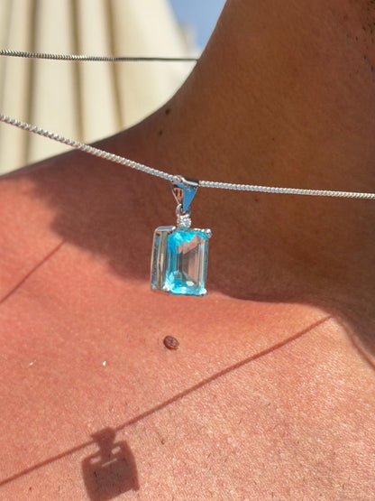 AquaMan Necklace in Sterling Silver 925s