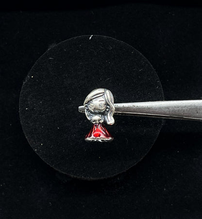 Disney princess Red dress Charm