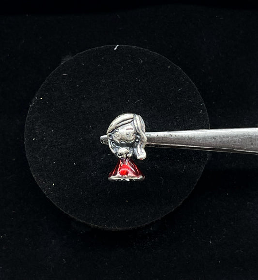 Disney princess Red dress Charm