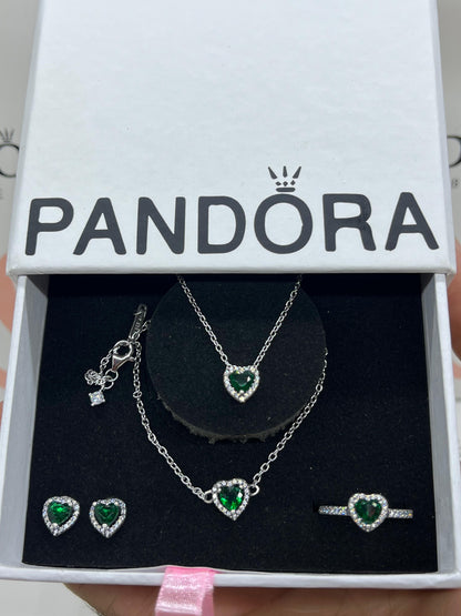 Original Pandora Full Heart Set - Italian Silver 925