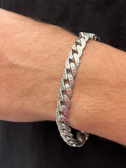 Lucky Star For Men Sterling Silver Bracelet - 925