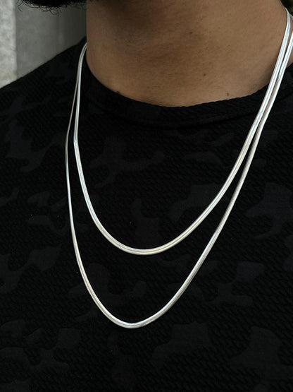 Snake chains for Men's Sterling Silver 925s