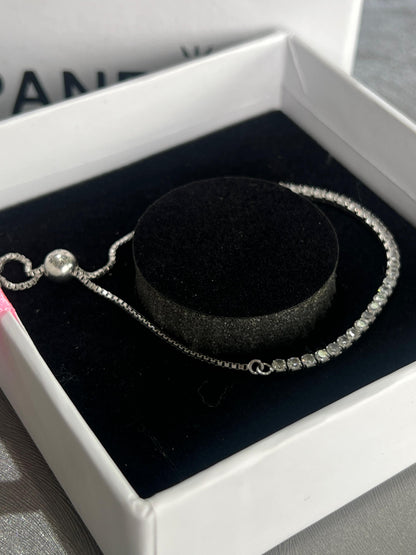 Sparkling Tennis Bracelet -Italian Silver 925