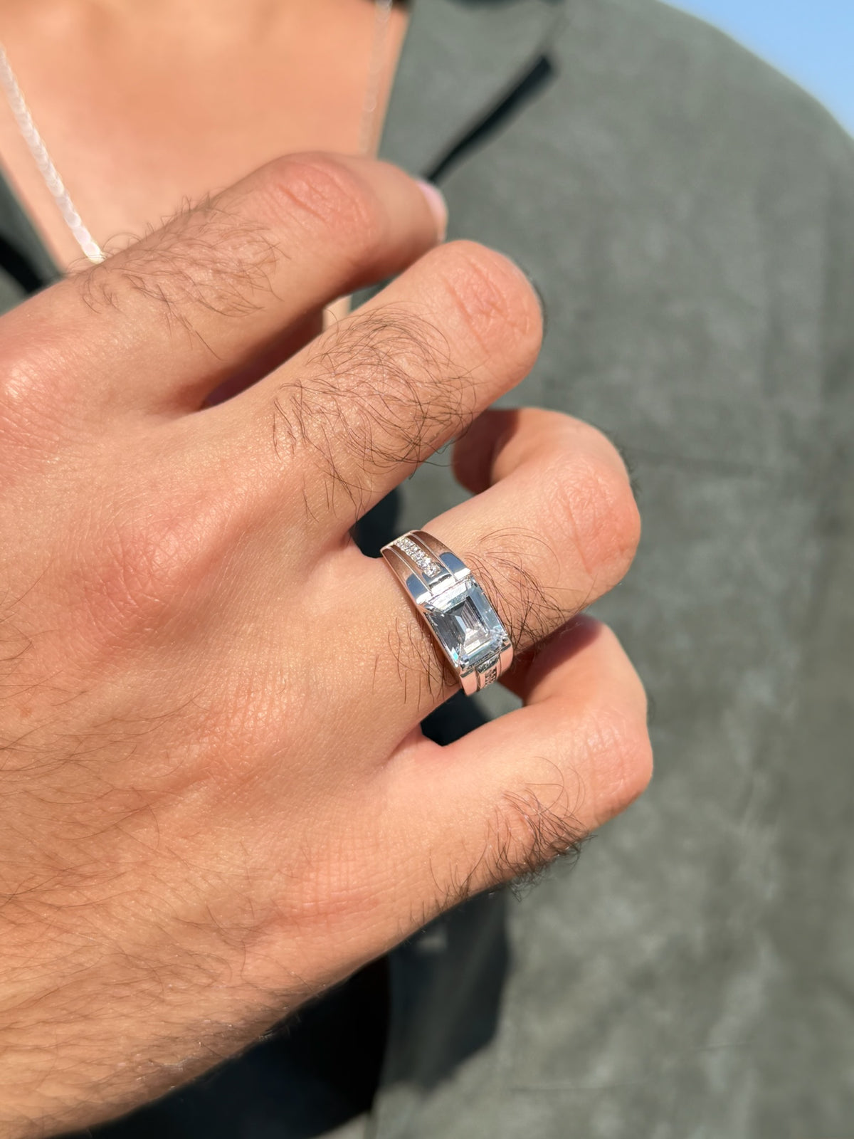 Apex Ring in Sterling Silver 925s