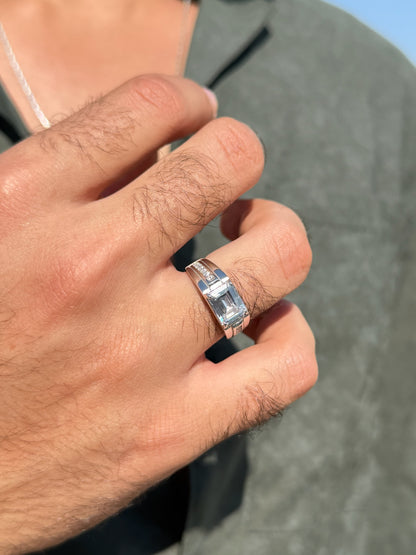 Apex Ring in Sterling Silver 925s