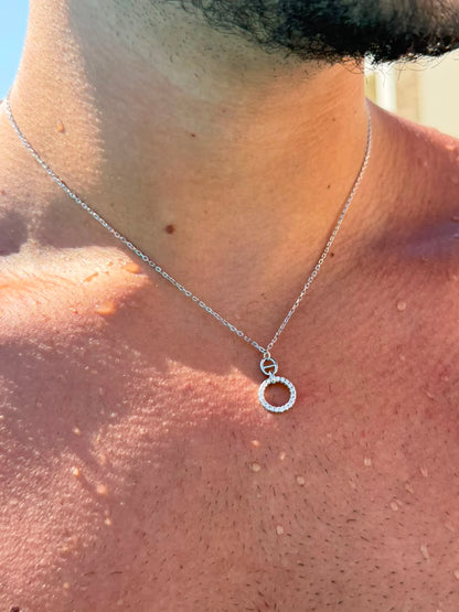 Aureon Necklace in Sterling Silver 925s