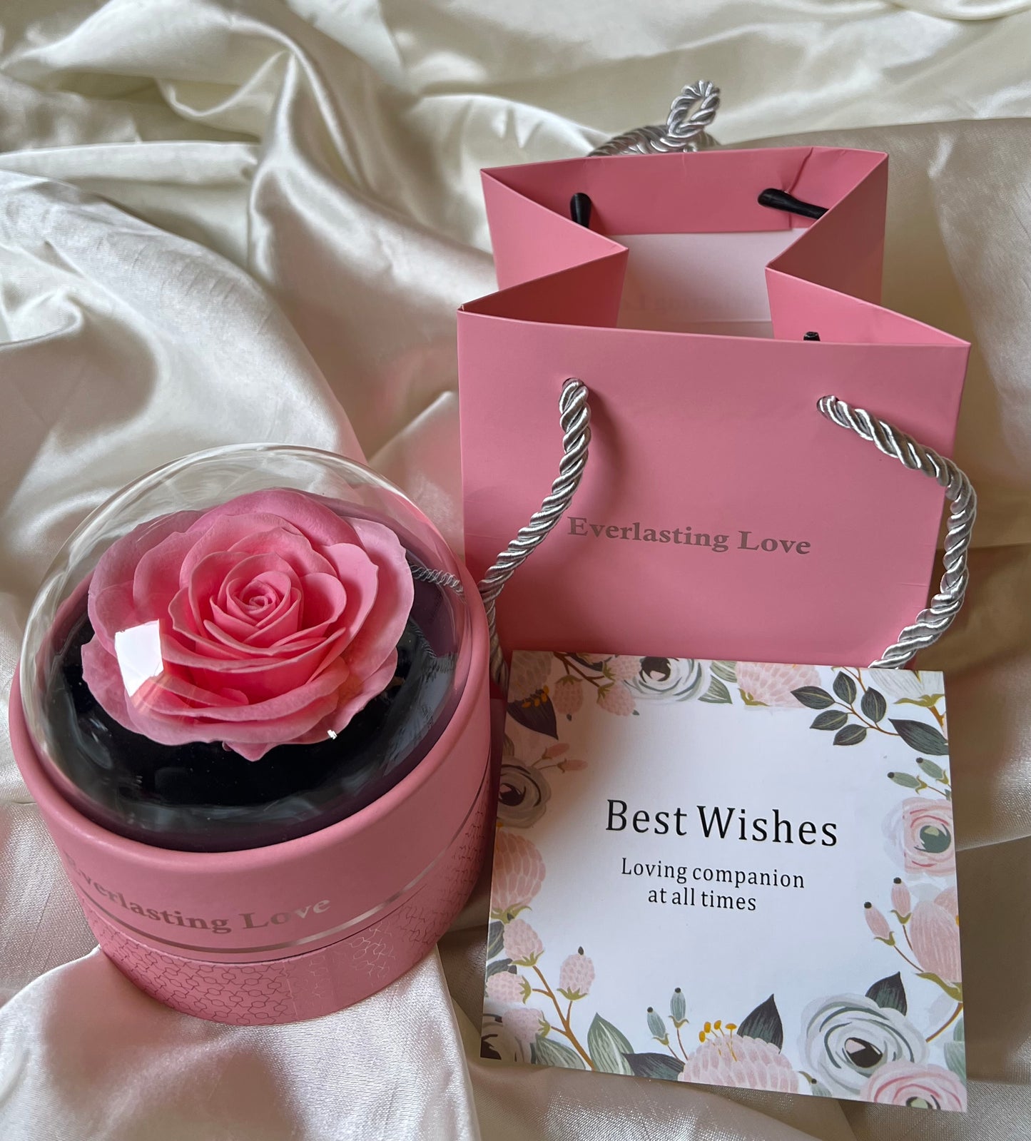 (Natural Flower) pink box 💖💕🌹