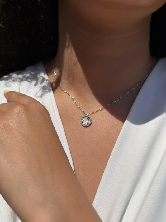 Celestial Necklace in Sterling Silver 925s