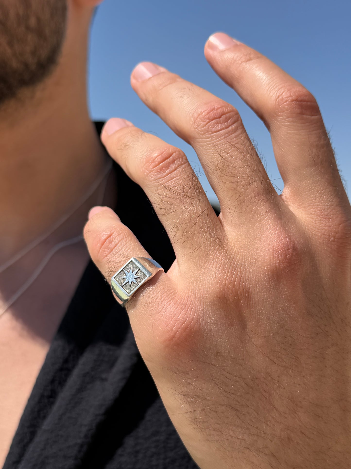 Northbound Ring in Sterling Silver 925s
