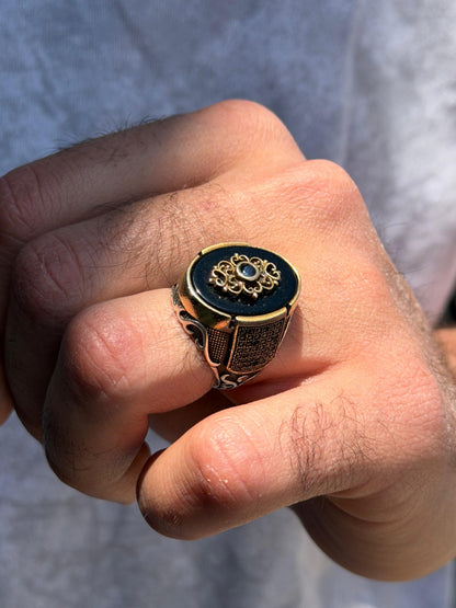 Sultan Ring -for Men's Sterling Silver 925s