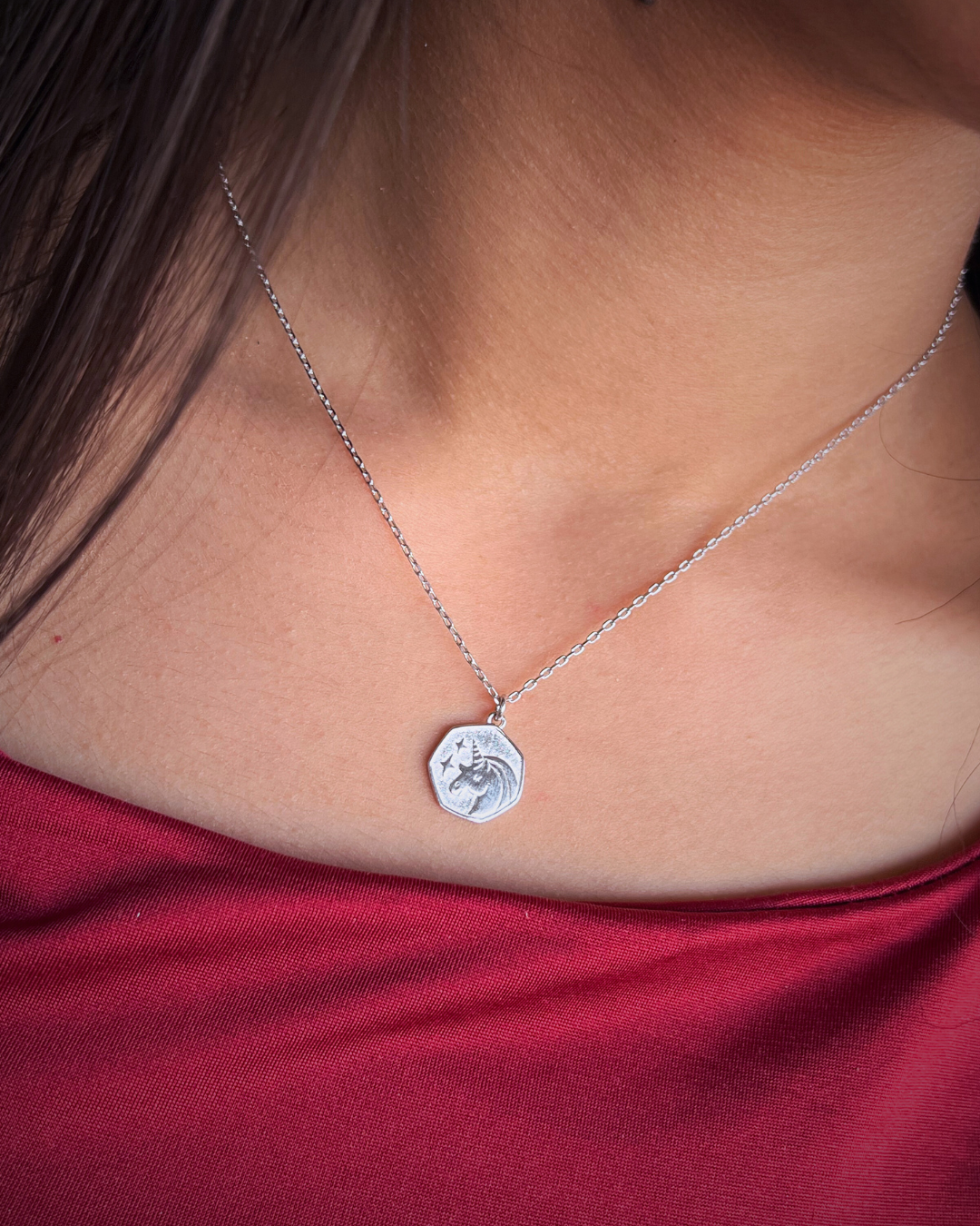 Unicorn Necklace - pure silverS925