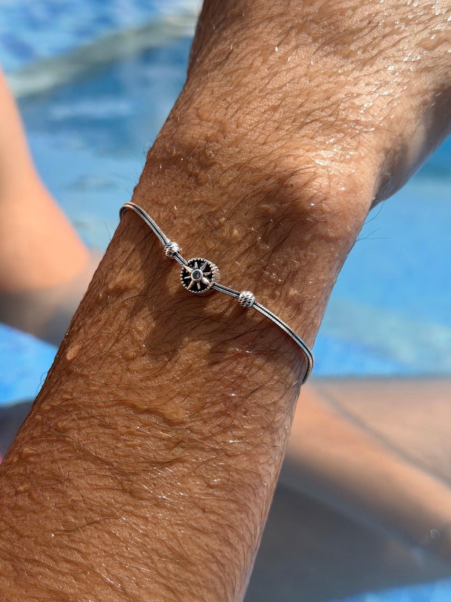 Northstar Slider Bracelet Sterling Silver 925s