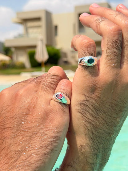 Gemora Ring in Sterling Silver 925s