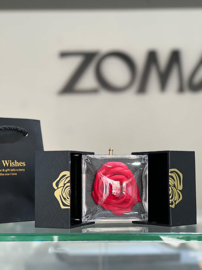 Black One Flower Valentine’s Box Drawer ❤️‍🔥