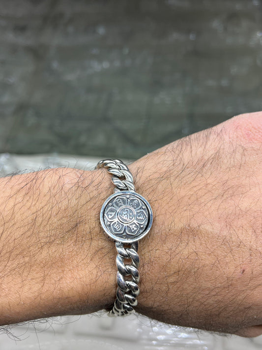 Dragon Edition Rotating Tibetan Exclusive Bracelet S925 Sterling Silver for men