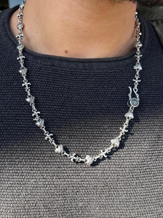 Bowman Pegasus Chain For Men Sterling Silver 925- (58.5cm)