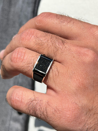Gravex Ring in Sterling Silver 925s