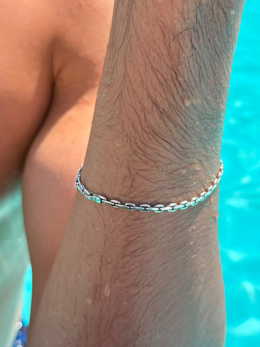 Chainforge Bracelet Sterling Silver 925s