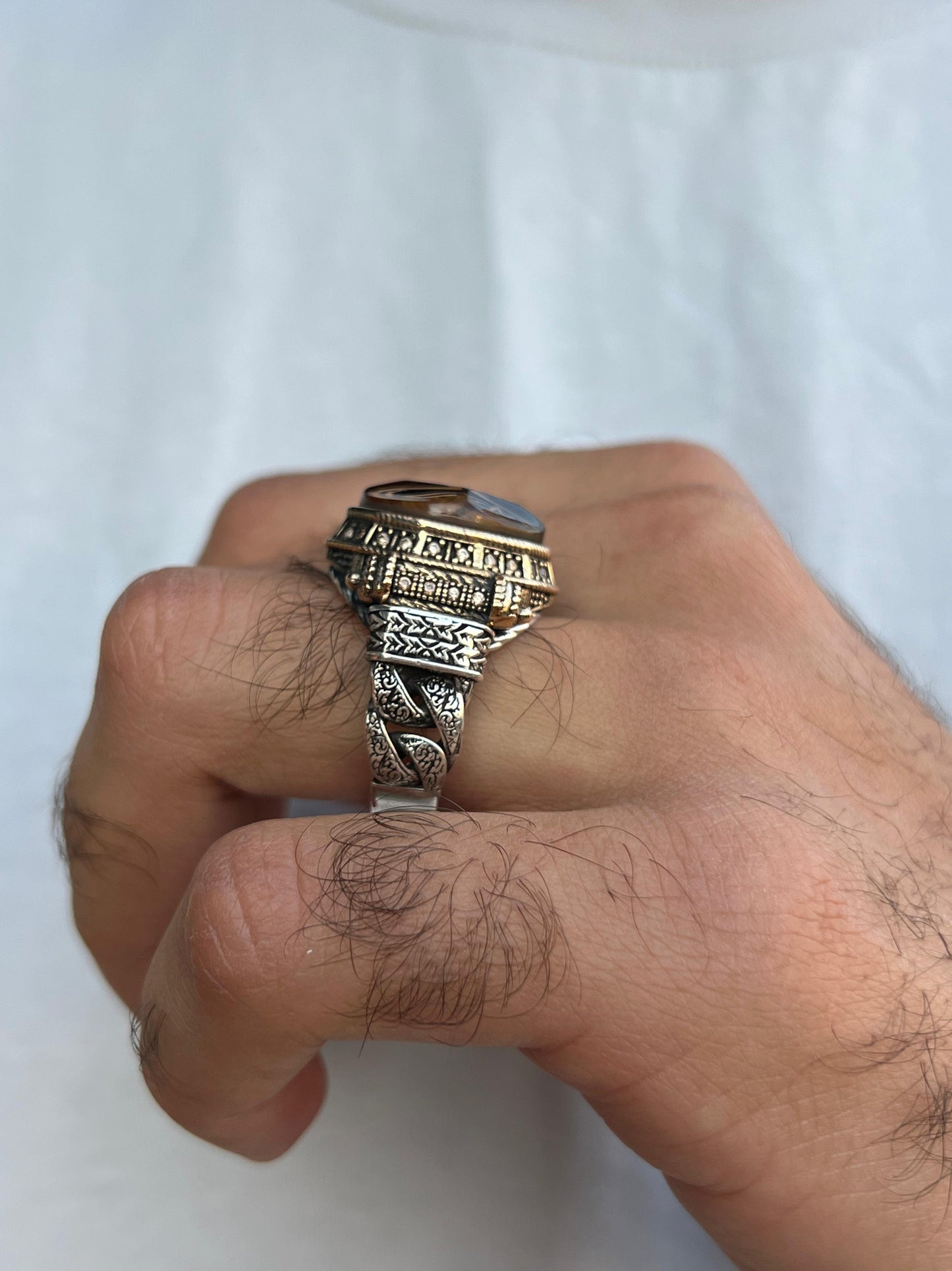 Islamic (الحمدلله)Ring -Sterling Silver 925s