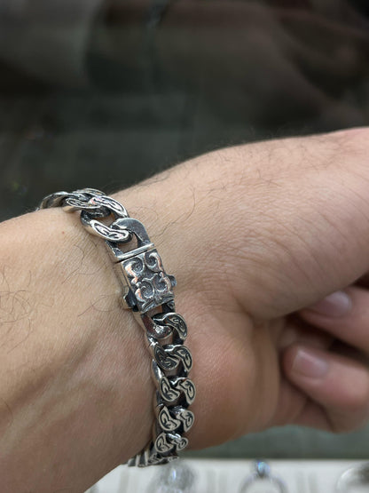 The Judge’s Emblem Edition Rotating Exclusive Bracelet S925 Sterling Silver for men