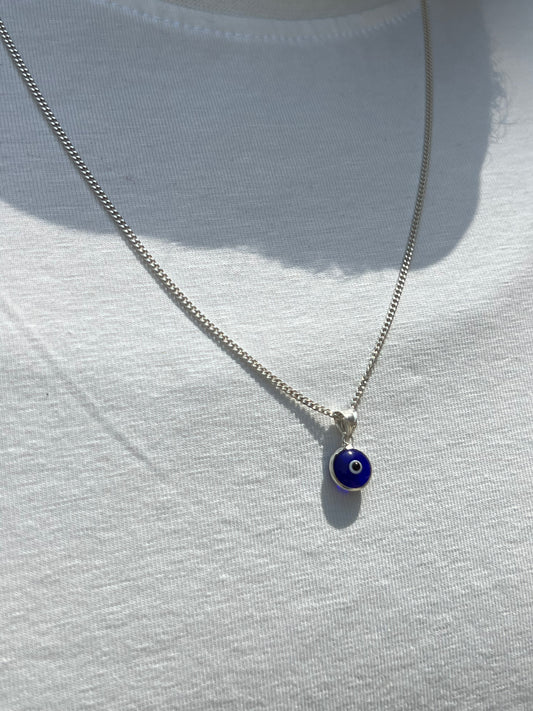 Evil Eye Necklace for Men's Sterling Silver 925s🧿