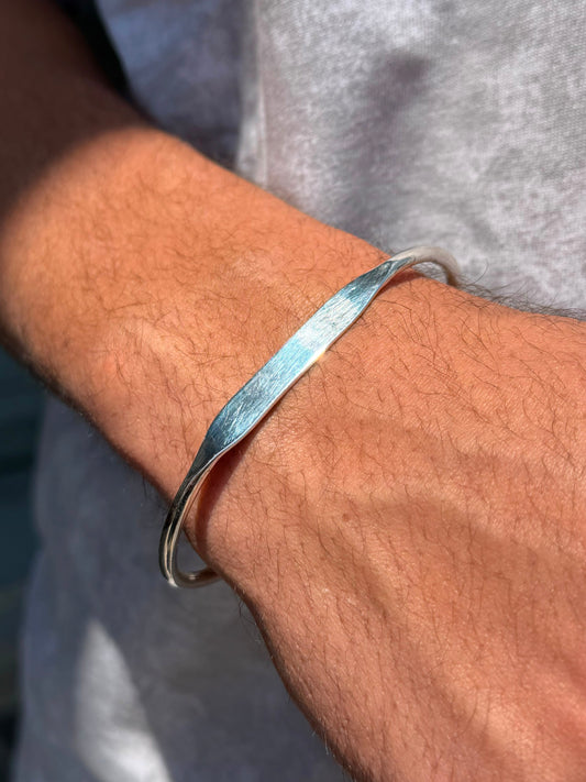 Bangle Bracelet Sterling Silver 925s
