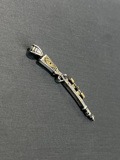 Sniper pendant – S925 Silver-6cm