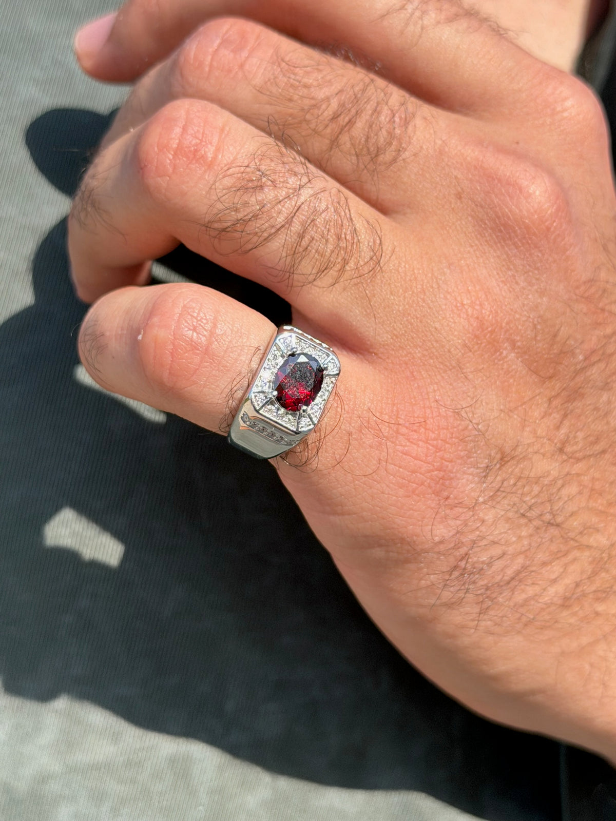 Veyron Ring in Sterling Silver 925s