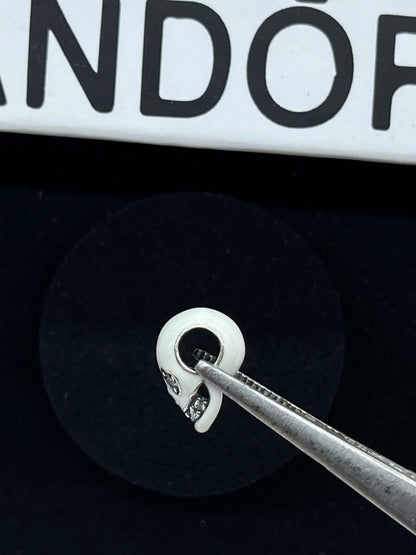 Pandora Glow-in-the-dark Sparkling Skull Charm