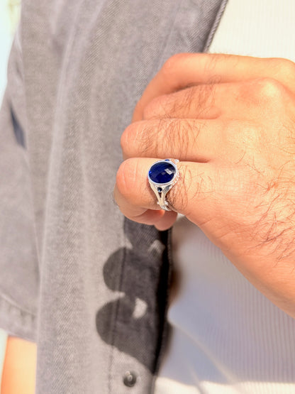 Emeraldon Ring in Sterling Silver 925s