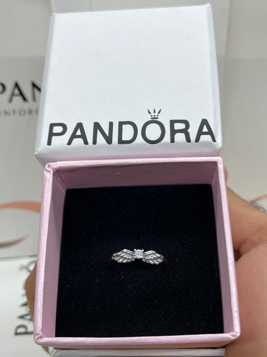 Sparkling Angel Wings Ring