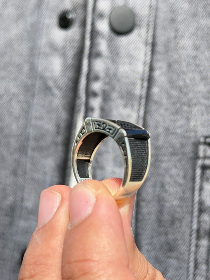 Gravex Ring in Sterling Silver 925s