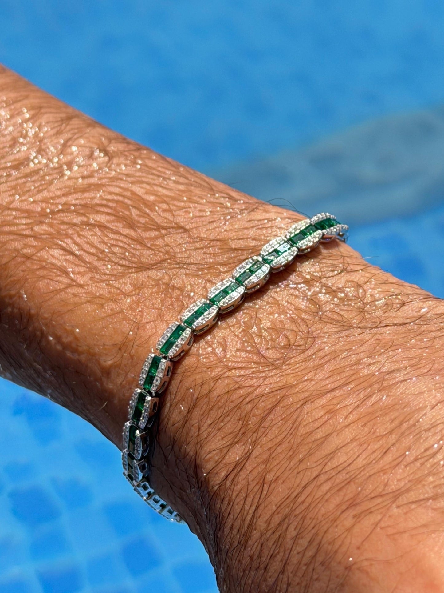 OG Green Phantom Bracelet Sterling Silver 925s