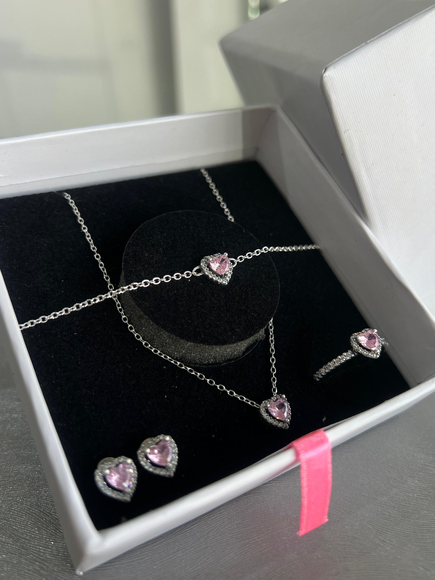 Full Heart Set - Italian Silver 925