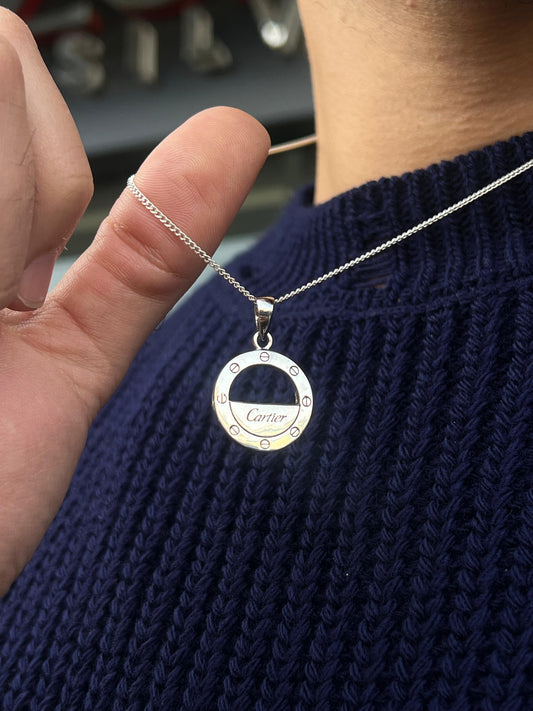 Designer Necklace Sterling Silver 925s