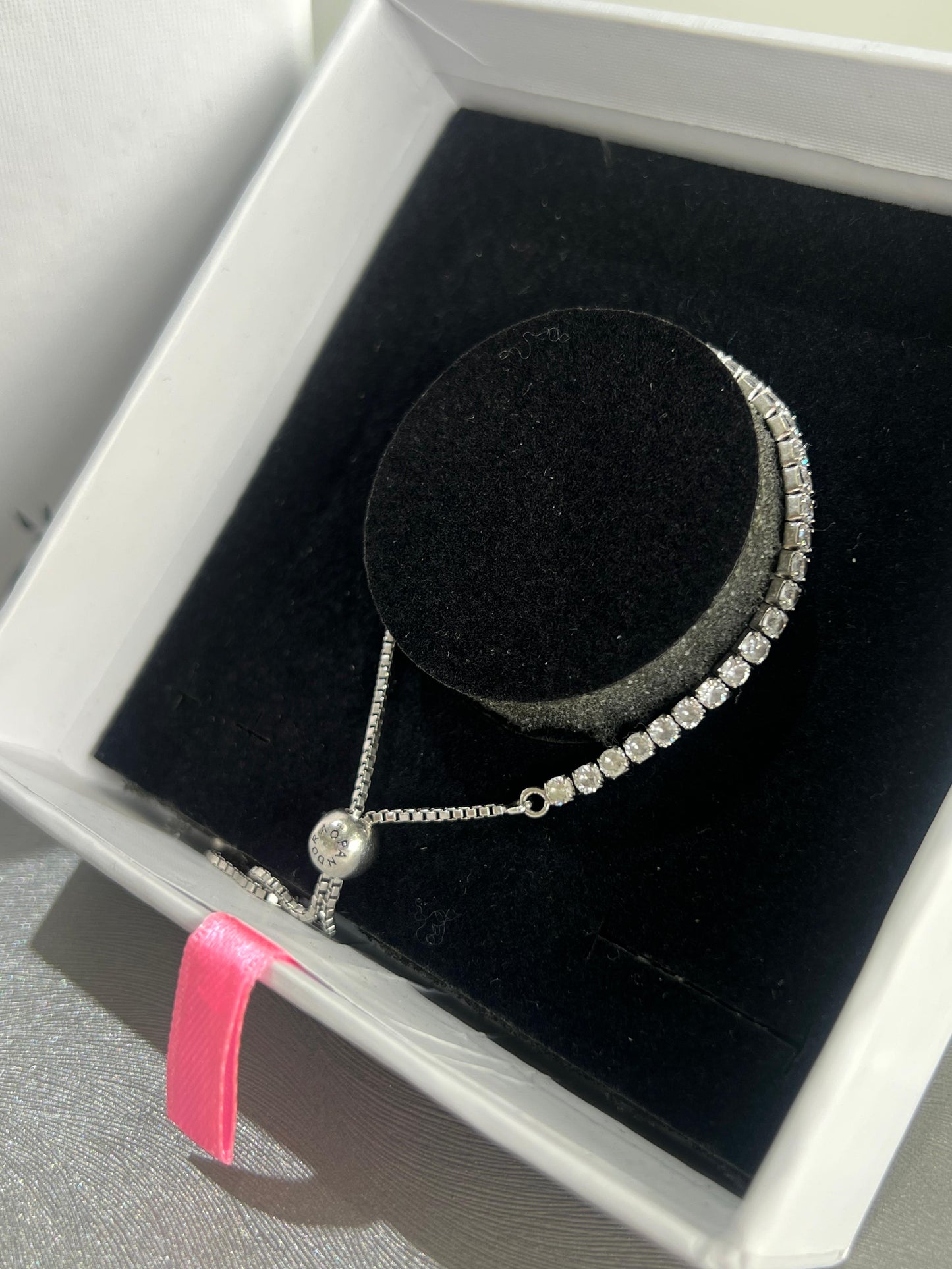 Sparkling Tennis Bracelet -Italian Silver 925