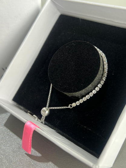 Sparkling Tennis Bracelet -Italian Silver 925