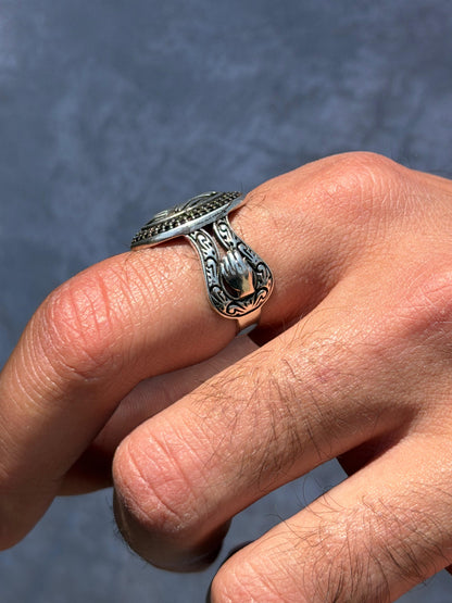 Knot Ring -for Men's Sterling Silver 925s