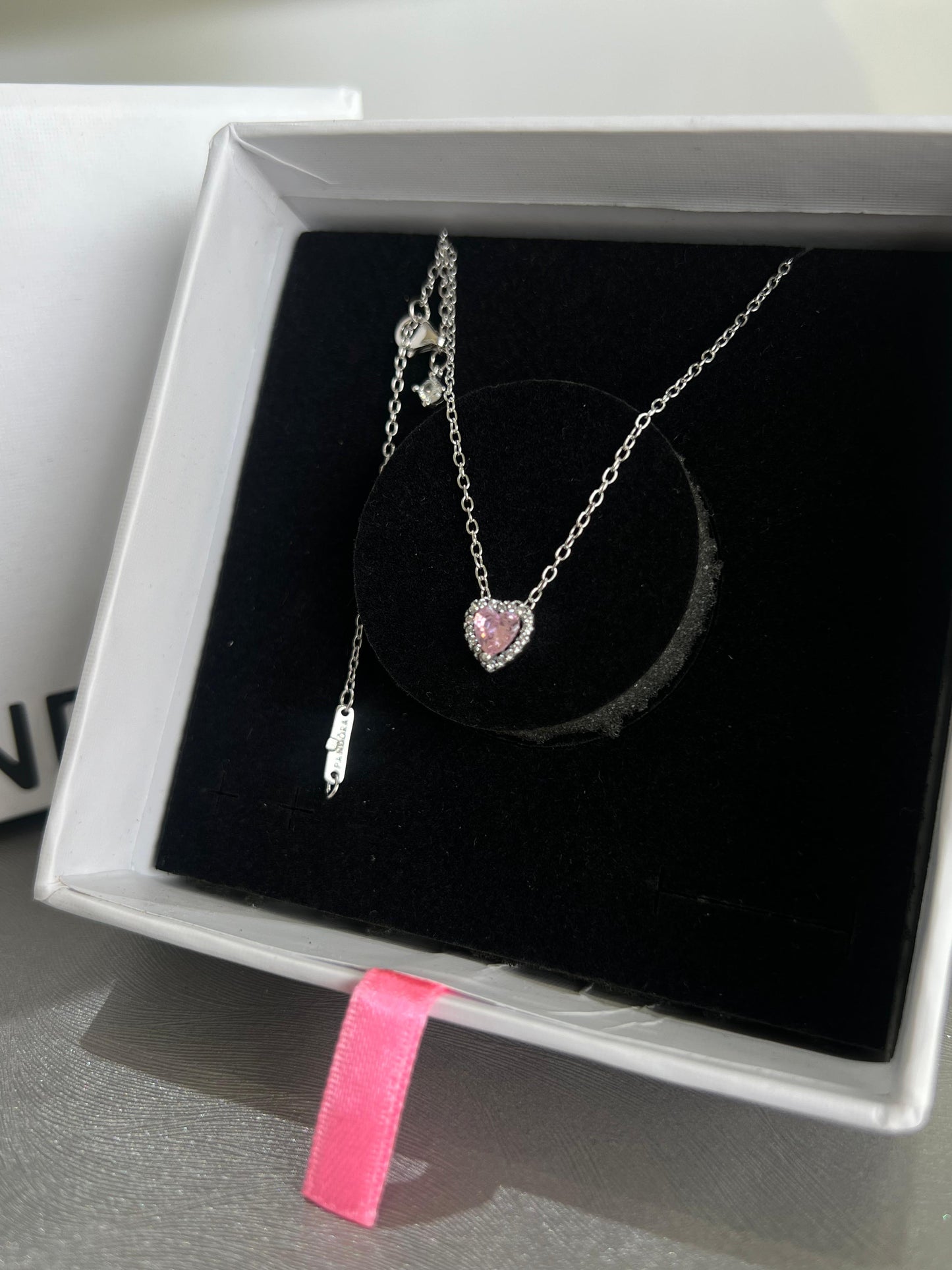 Heart Necklace -Italian Silver 925