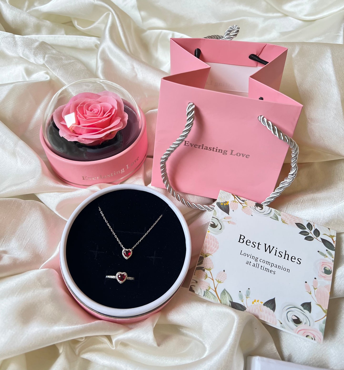 (Natural Flower) pink box 💖💕🌹