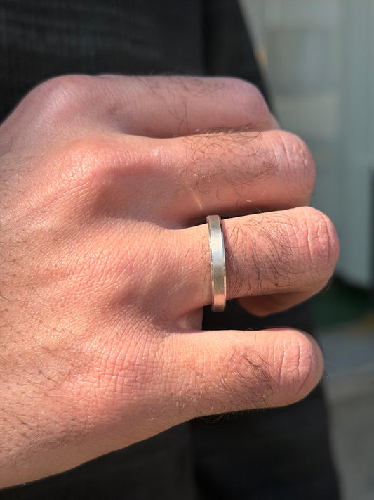 3mm band Ring-for Men's Sterling Silver 925s