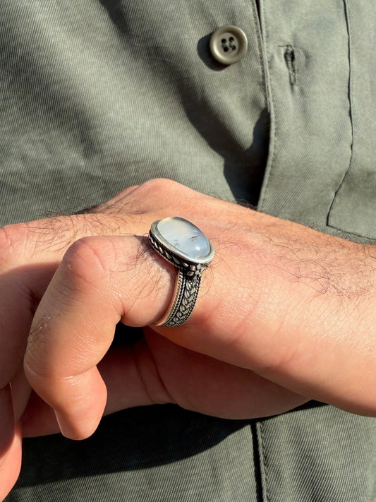 Moonveil Ring in Sterling Silver 925s