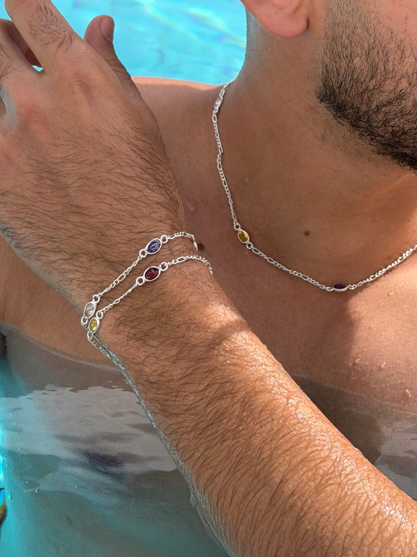 PRIME Figaro Bracelet Sterling Silver 925s