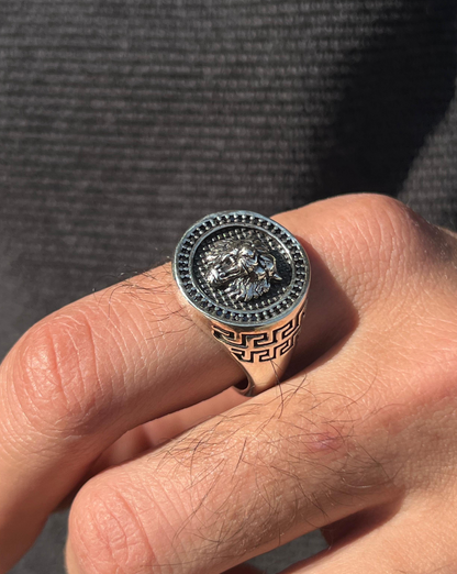 Rage Tiger Ring -Sterling Silver 925s