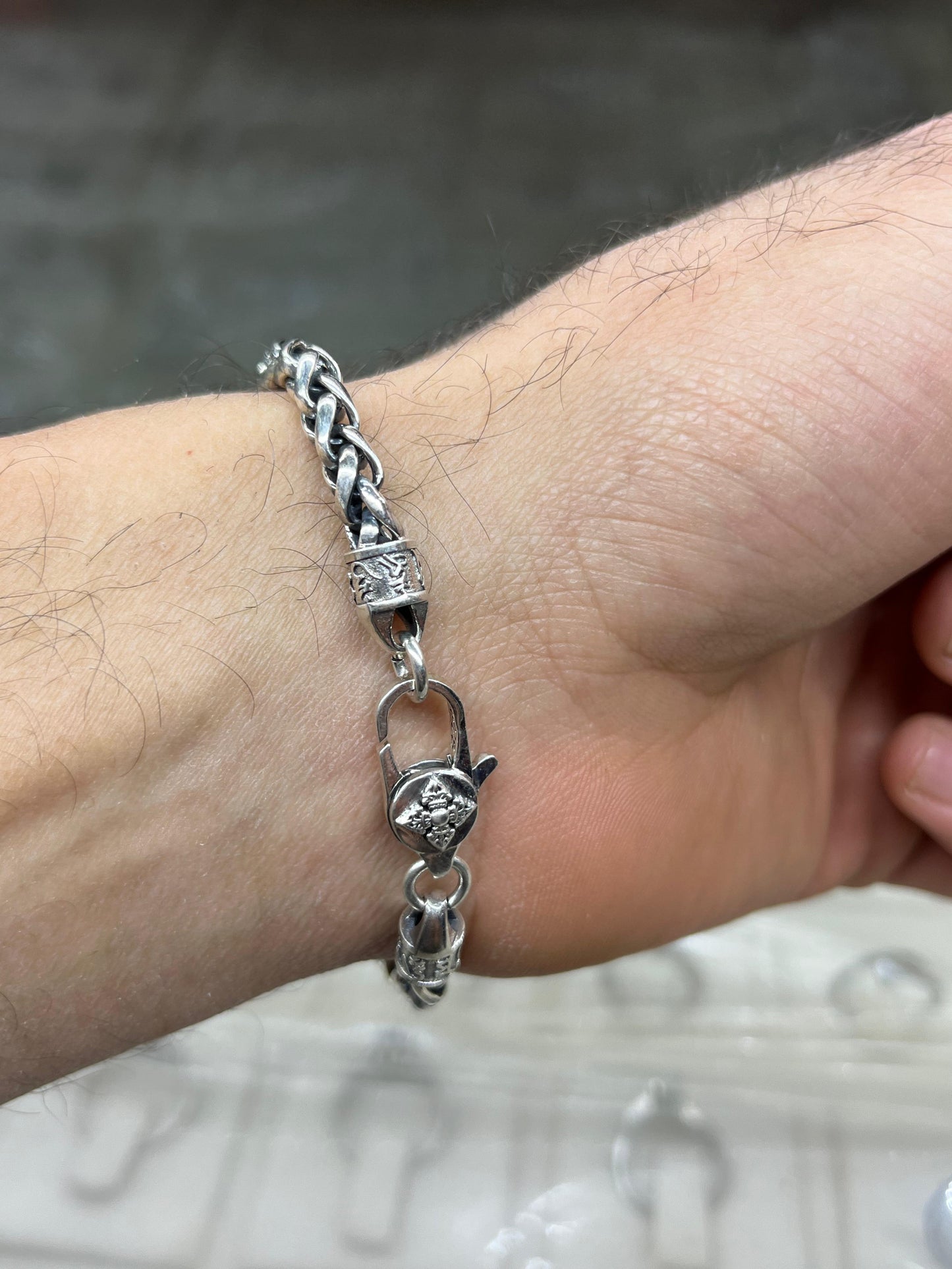 Valor bracelet S925 Sterling Silver for men