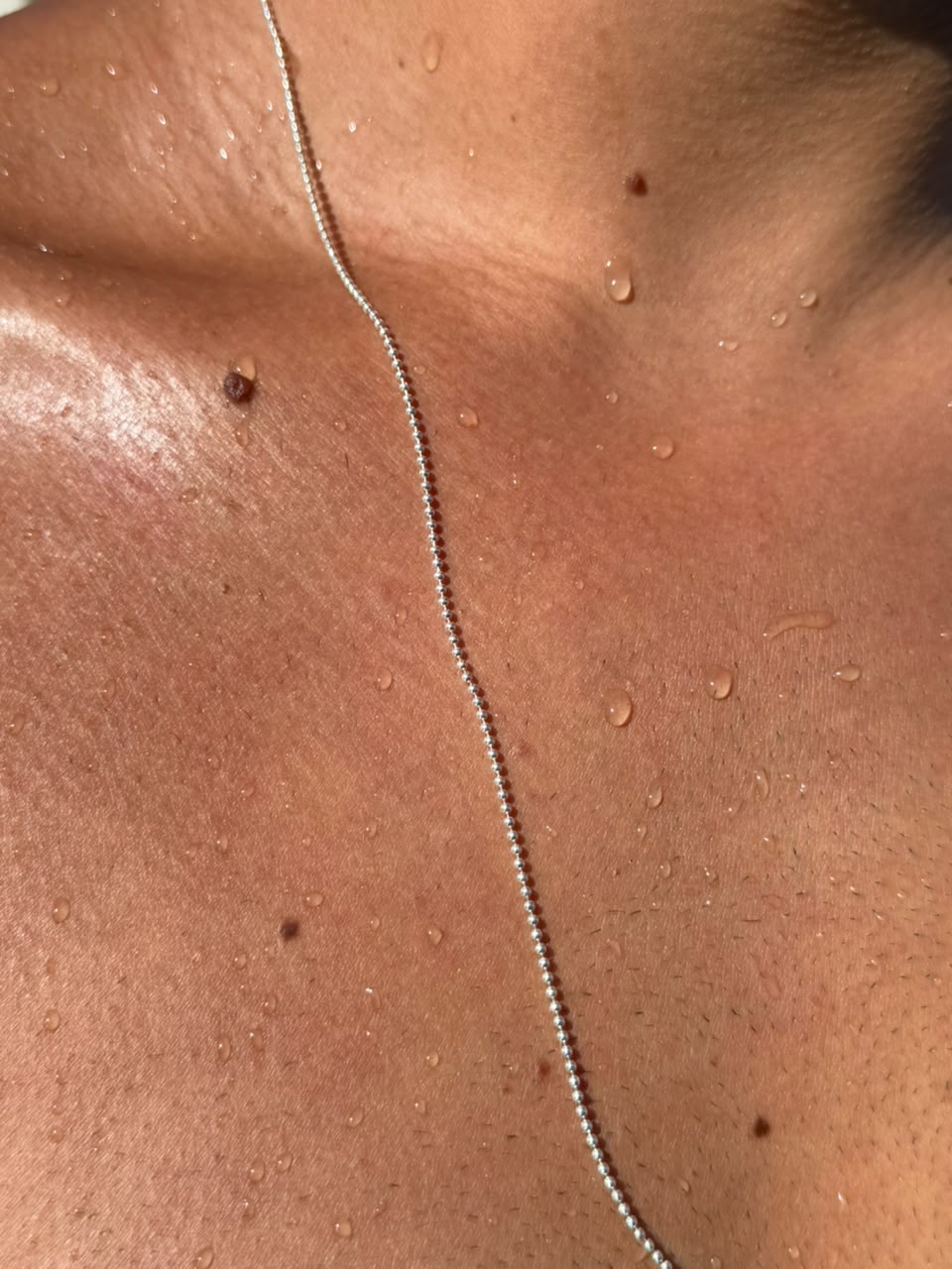 Beads Necklace for Men's Sterling Silver 925s (1.5mm)