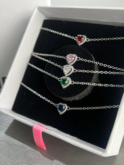 Sparkling Heart Bracelet 💎✨