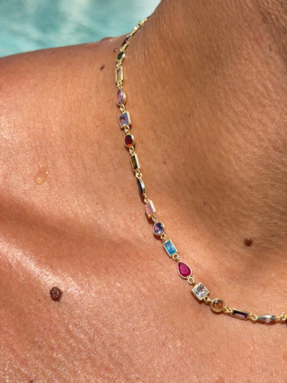 Iconic ZOVA Choker Necklace in Sterling Silver925- Gold Plated